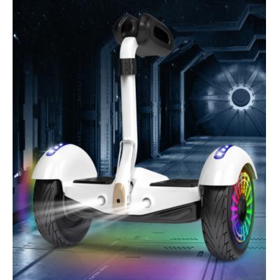 Children's two-wheel universal two-wheel intelligent electric parallel car with support bar