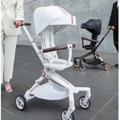 Baby stroller can sit lying light high landscape walking baby artifact cart