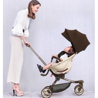 Portable foldable baby walker double - way stroller can lie on a baby stroller