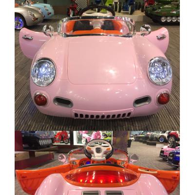 Children's electric car four wheel sports car can sit people children swing boys and girls baby toys baby with remote co