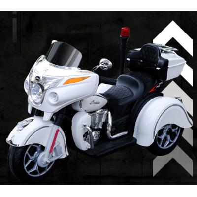 Children's electric motorcycle can take adult tricycle male and female children double charging toy buggy